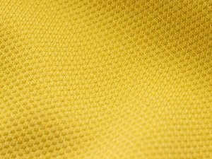 Jacquard Designerstoff der dänischen Firma Kvadrat - gelb