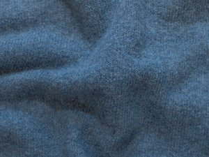 Leicht angerauter Strickstoff Bene Swafing made in Italy - jeansblau