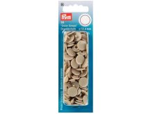 Prym 30 Druckknöpfe 12,4mm - beige