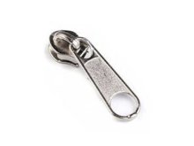 Zipper/Schieber für Spiralreißverschlüsse 3 mm - 1 Stück - silber