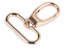 Karabiner 38 mm - 1 Stück - gold