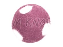 Jim-Knopf Filz-Applikation "Großer Punkte-Ball" 3cm rose