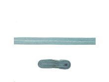 Schrägband/Einfassband Baumwolle gefalzt 20 mm x 3 m Coupon - uni wolkenblau