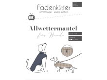 Papier-Schnittmuster Fadenkäfer - Allwettermantel - Hunde