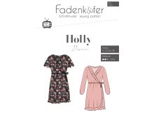 Papier-Schnittmuster Fadenkäfer - Wickelkleid Holly - Damen