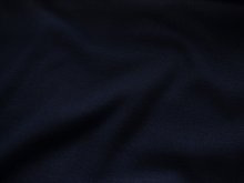 Jersey Romanit - Doubleface - meliert grau blau