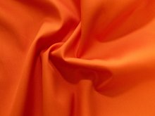Webware Baumwolle Popeline - uni - orange