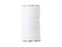 Heftfaden Heftgarn - 100% Baumwolle - 150m - weiß