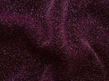 Jersey Glitzer leicht transparent - uni - violett