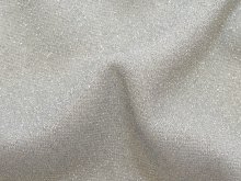 Jersey Glitzer leicht transparent - uni - silber