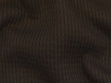 Jersey Waffeloptik  - uni - braun