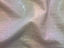 Musselin Double Gauze - Baumwolle - Regenbogen Holografik