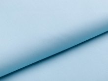 Webware Popeline Baumwolle - uni helles blau
