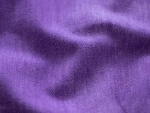 Jersey in Jeansoptik - uni violett