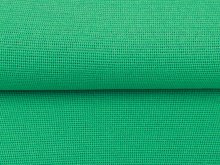 KDS Queen's Collection - Jacquard Jersey Melange - gekreppte Strickoptik - meliert grün
