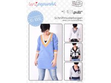 Papier-Schnittmuster Lenipepunkt - Pulli "V-Neck" - Damen