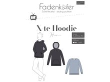 Papier-Schnittmuster Fadenkäfer X-te Hoodie - Herren