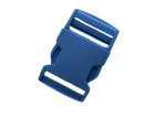 Steckschnalle soft touch ca. 30 mm - 1 Stück - blau