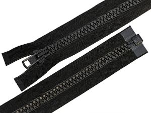 Reißverschluss YKK teilbar 40 cm - schwarz