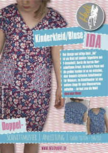 Papierschnittmuster Hedi - Kleid/Bluse Ida - Mädchen