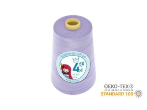 Nähgarn Overlock XXL - Ökotex 100 - Lauflänge 4570m (5000Y) - uni mauve